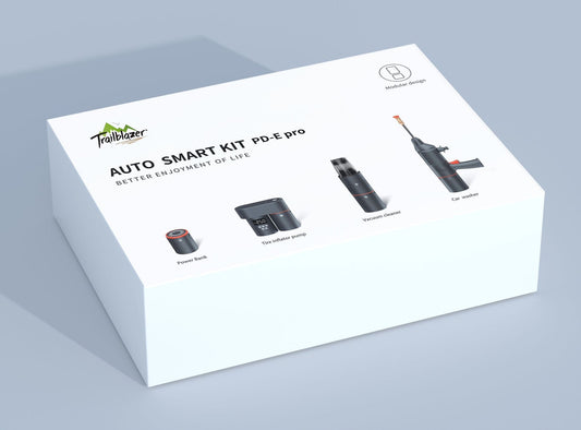 Auto Smart Kit  – Power Bank, Tire Inflator, Vacuum and Car Washer