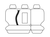 TOYOTA Rear Seat Configuration