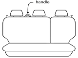 TOYOTA Rear Seat Configuration