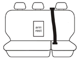 HOLDEN Rear Seat Configuration