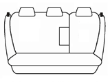 SUBARU Rear Seat Configuration