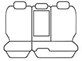 MITSUBISHI Rear Seat Configuration