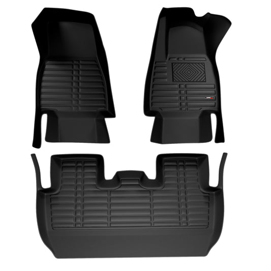 Sharkskin Custom-Fit Tesla Model Y (5-Seater) All-Weather Floor Mats