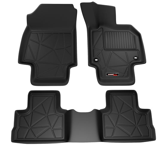 Sharkskin Custom-Fit Toyota RAV4 2019+ 3D TPE All-Weather Floor Mats