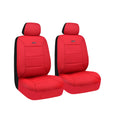 Load image into Gallery viewer, Sharkskin Neoprene Universal Front Seat Covers - Red
